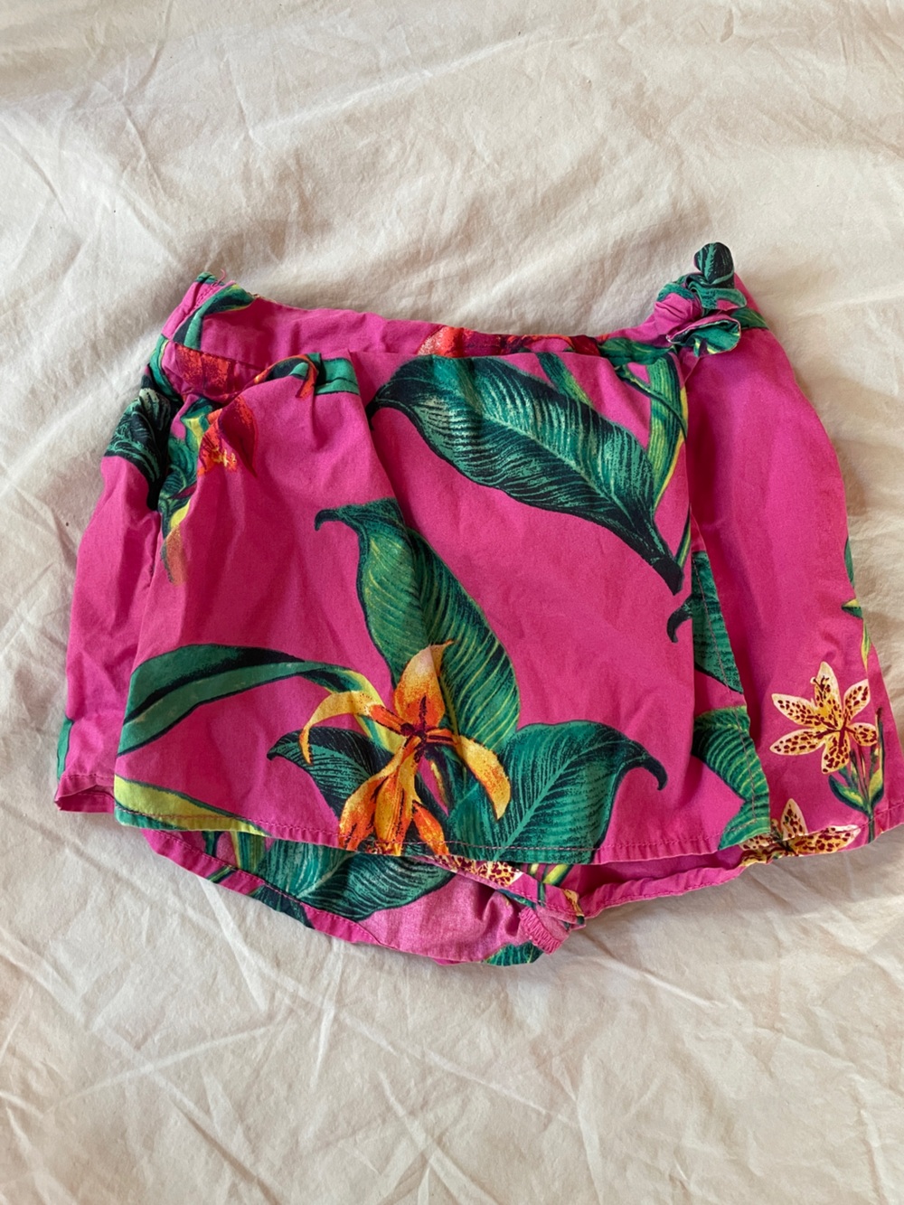 Baby Gap toddler skort pink tropical floral 3T